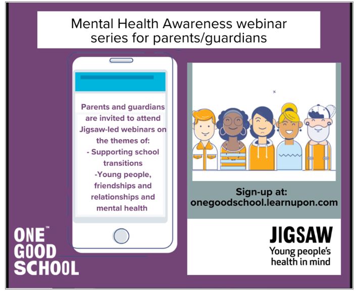 One Good School Parents Webinar
